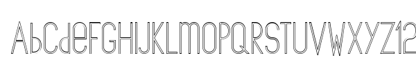 The Copenhagener font preview